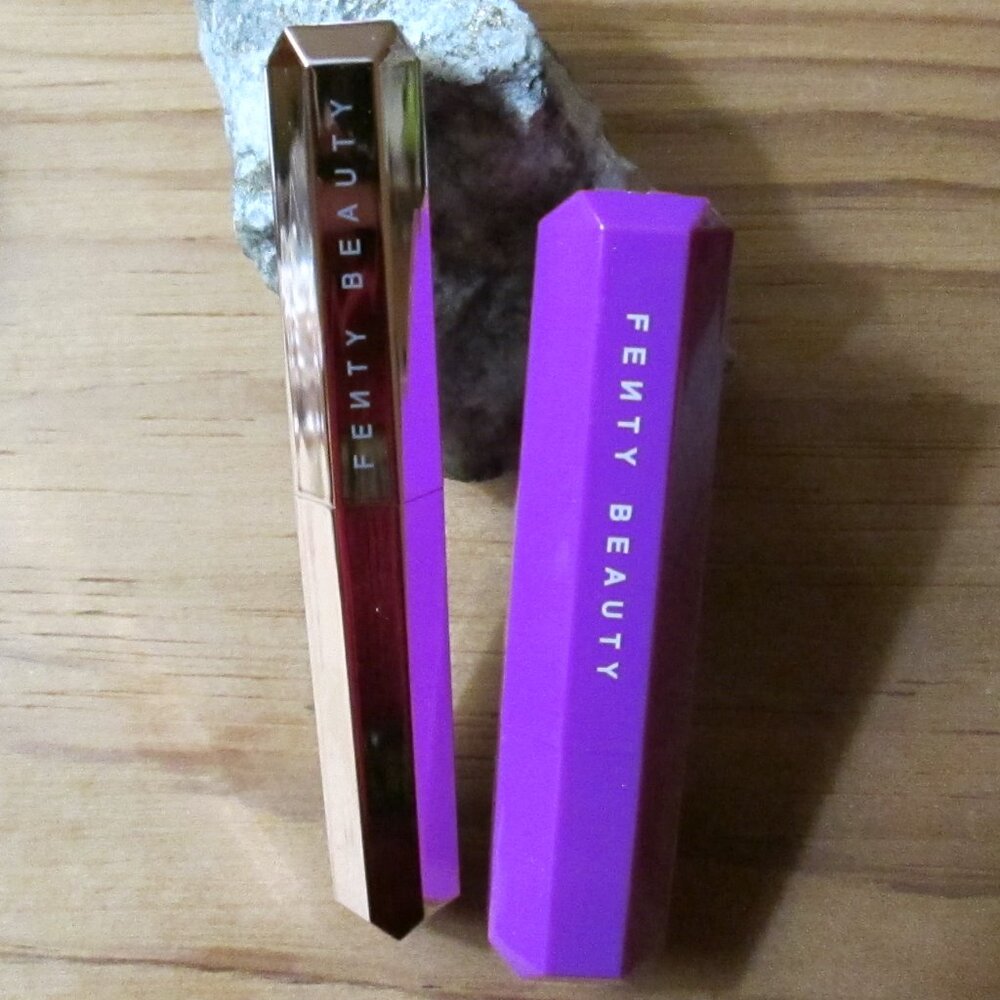 2 Fenty Beauty Lipsticks:  Mattemoiselle 'Candy Venom' and Poutsicle 'Purpsicle'